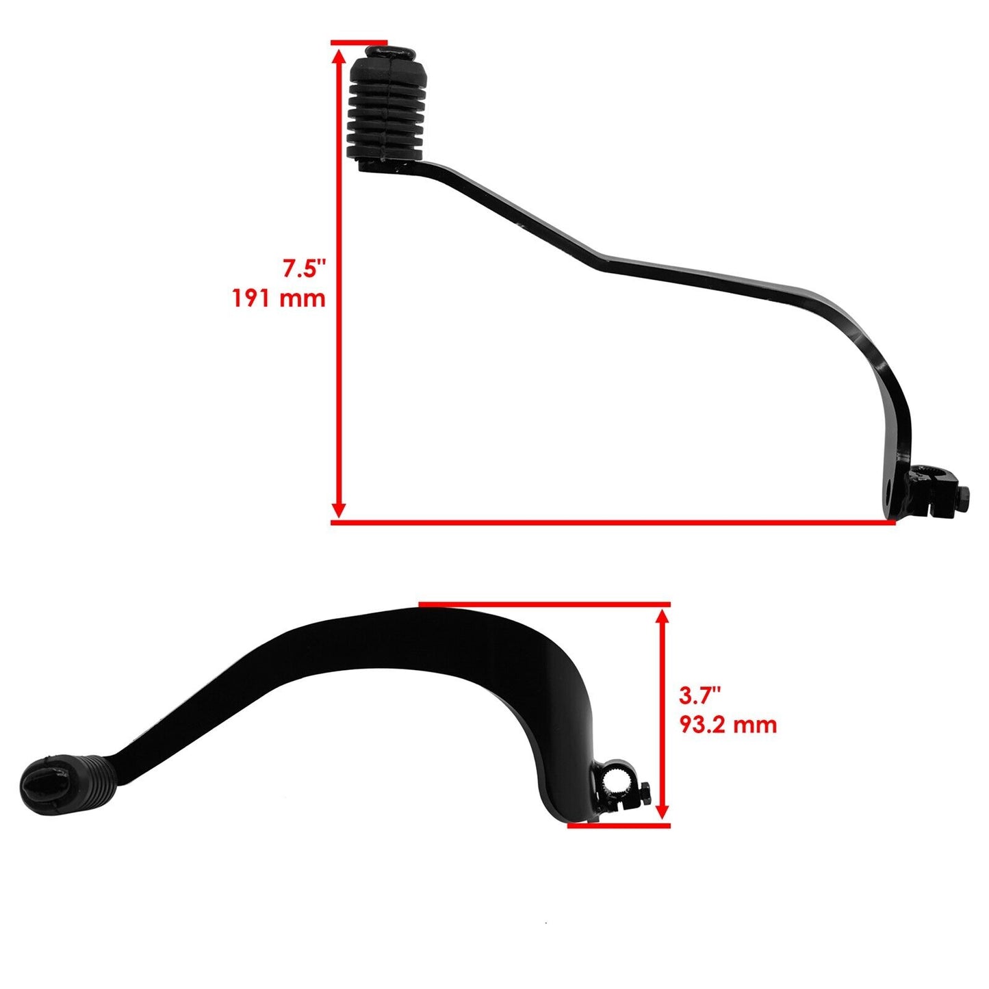 Caltric Gear Shift Pedal For Honda Rancher 420 TRX420FM 2007-2013 24700-HP5-305