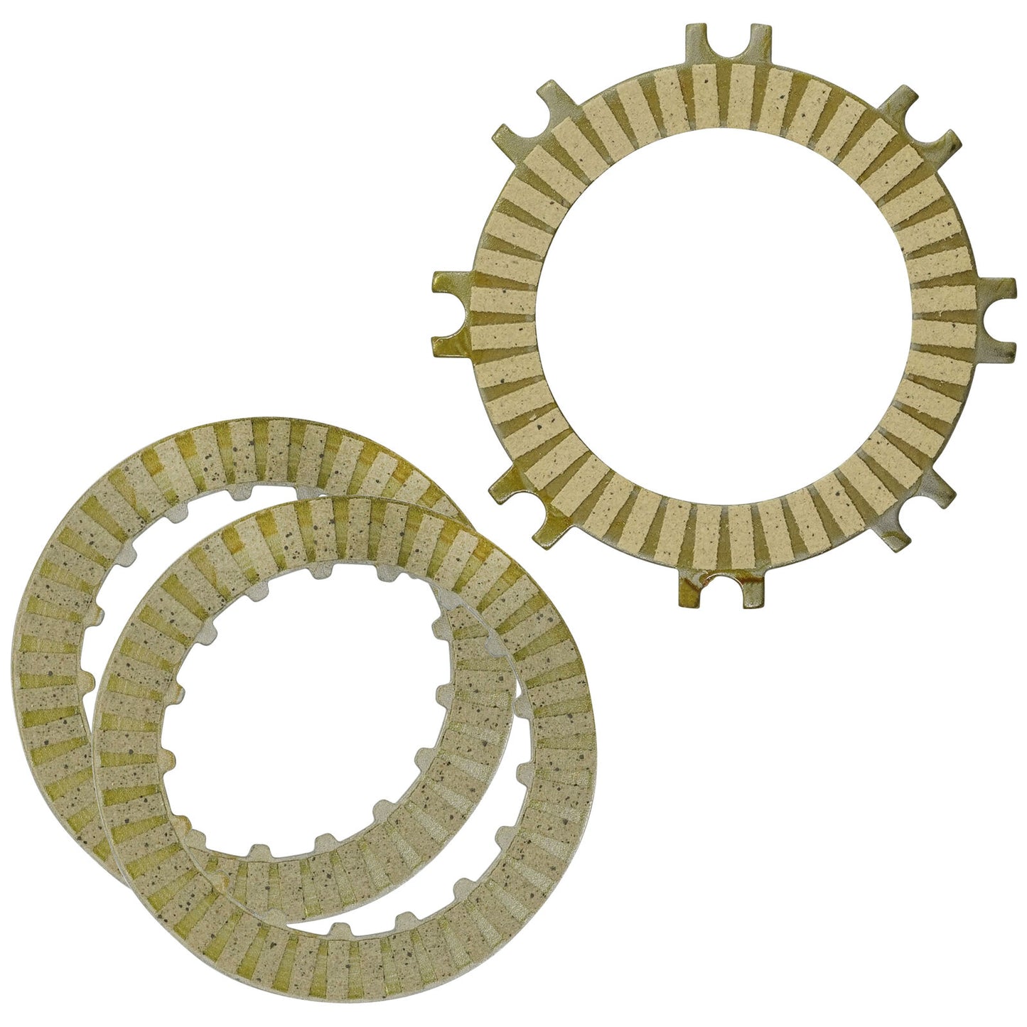 Caltric 22201-GW8-681 / 22331-GW8-681 Clutch Friction Plates Kelvar for Honda