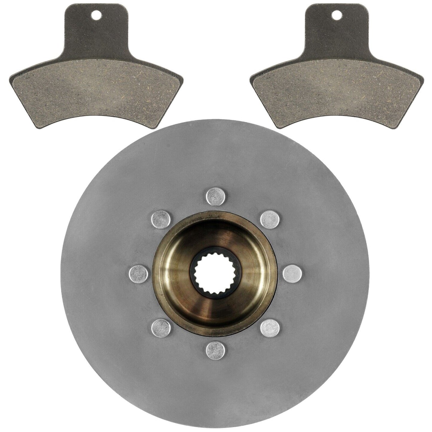 Rear Brake Disc With Pads For Polaris Sportsman 500 4X4 2000