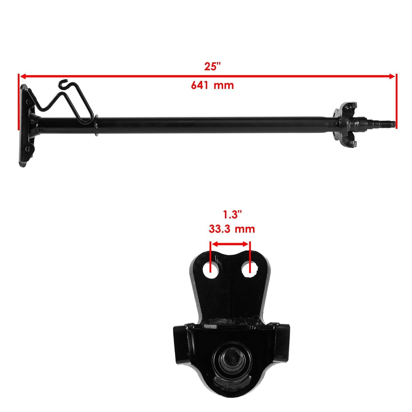 Caltric Steering Shaft For Honda Sportrax 250 TRX250X  2009- 2018