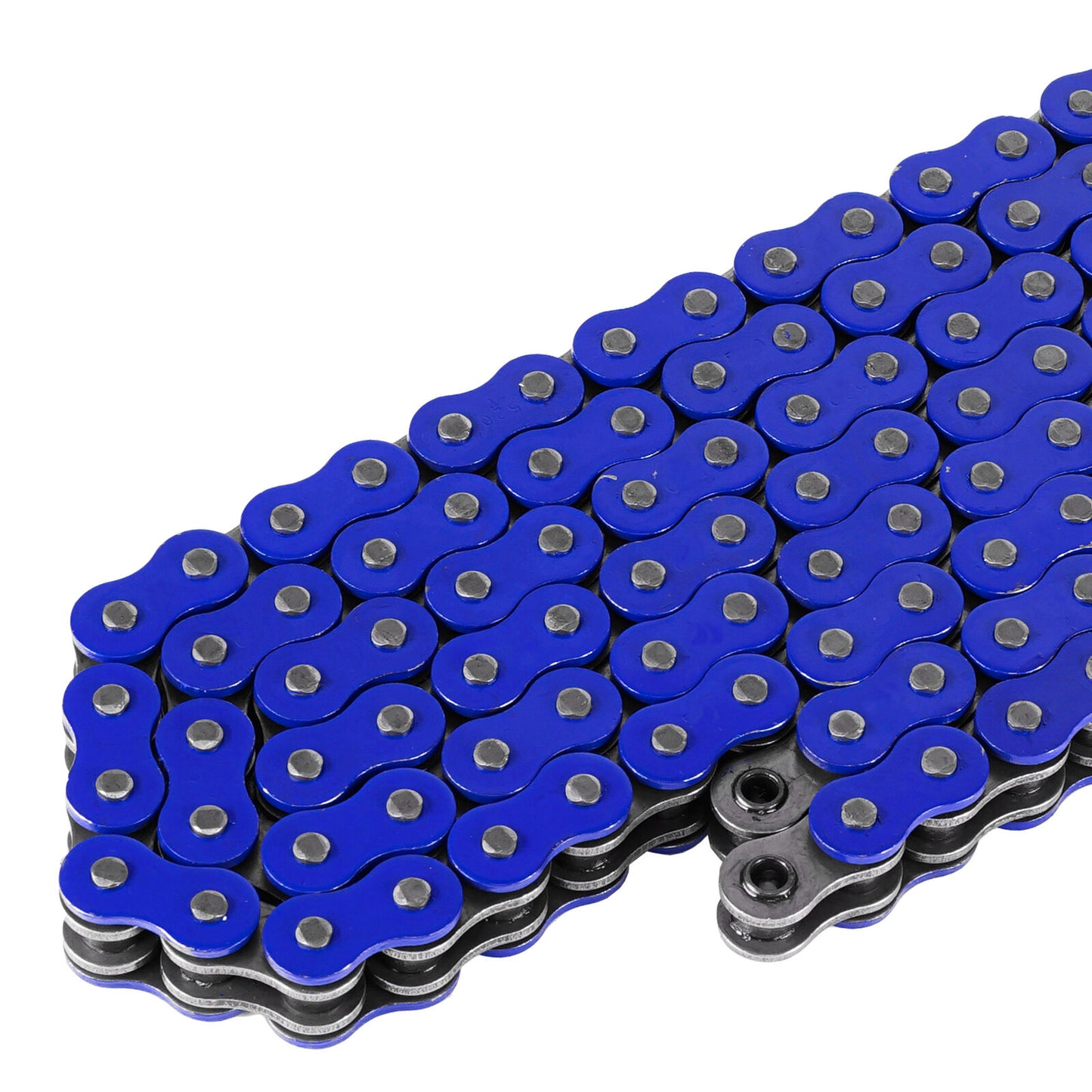 520 X 120 Links Motorcycle Atv Blue O-Ring Drive Chain 520-Pitch 120-Links