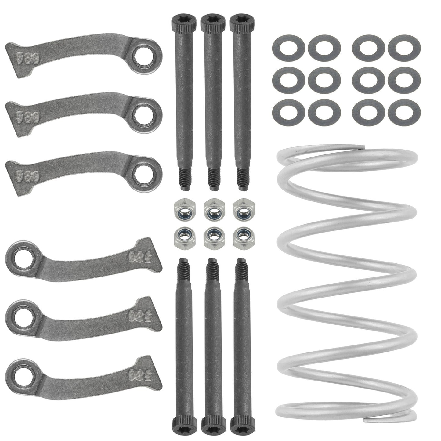 6x Clutch Weights w/ Primary Spring For Can Am 420248495 420238610
