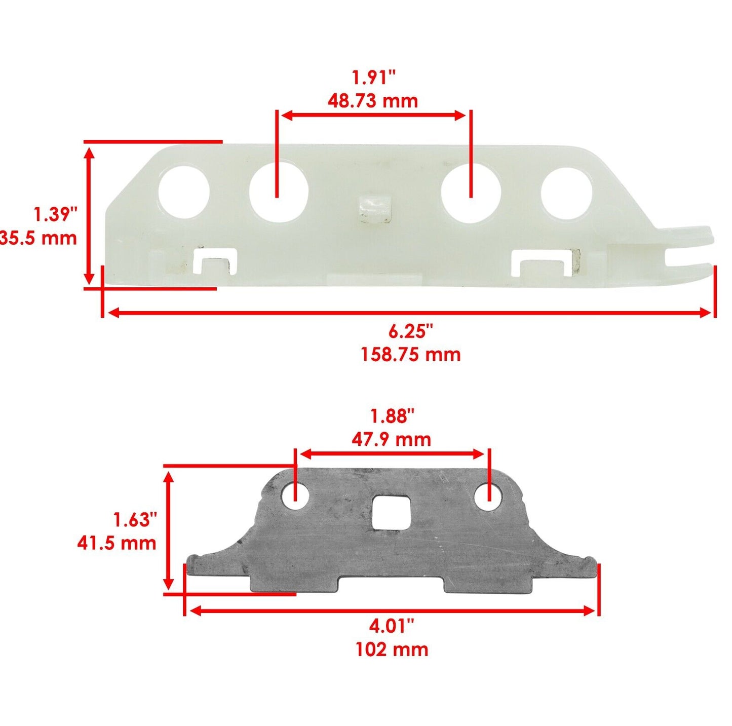 Caltric Cam Chain Tensioner Guide For Polaris RZR XP 1000 EPS 2014-2019