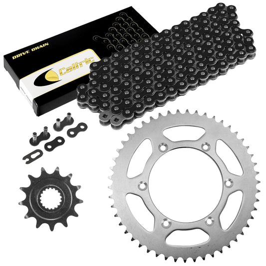 Black Drive Chain And Sprocket Kit for Suzuki RM-Z450 2008-2012