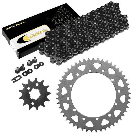 Black Drive Chain And Sprocket Kit for Yamaha YZ250 1994 1995 1996 1997