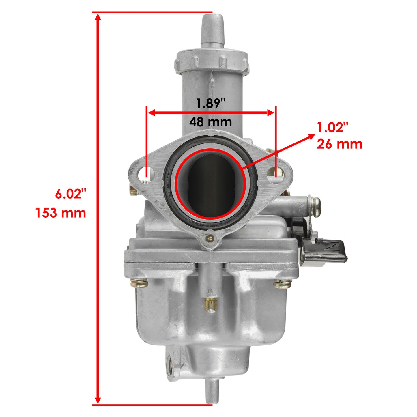 Carburetor for Honda ATC185S ATC 185 S Choke Lever Style 1980-1983 New