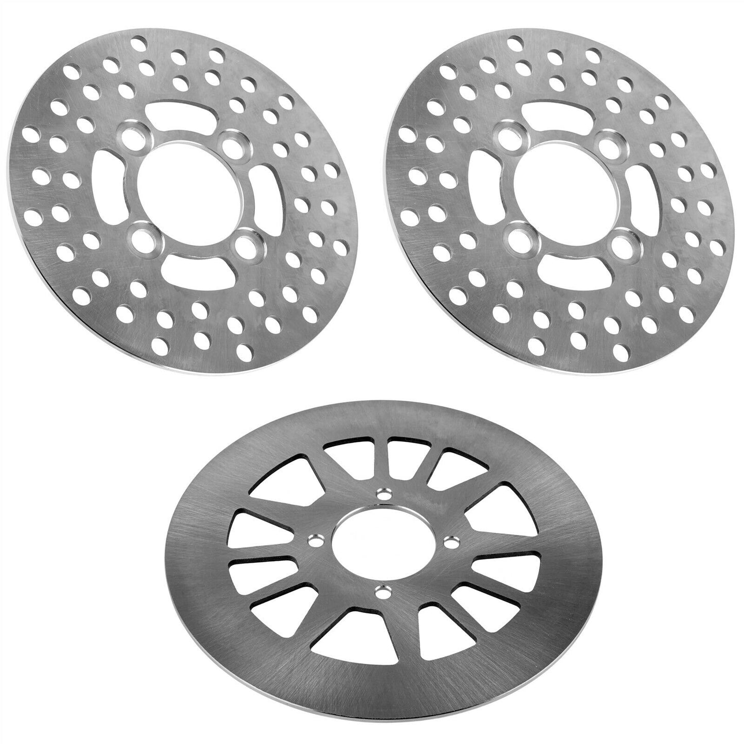 Front and Rear Brake Disc Rotor fits Yamaha Warrior 350 YFM350X 1990 1991 - 2004