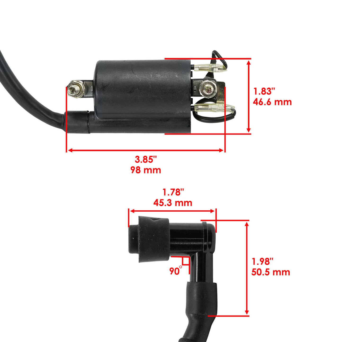 Ignition Coil for Kawasaki Bayou 300 KLF300 1986-2004 Atv Ignition Coil