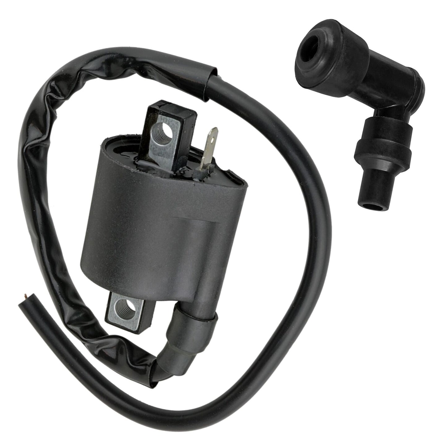 Ignition Coil with Spark Plug Cap for Yamaha TT-R125 TTR125 TTR125LE 2000-2019