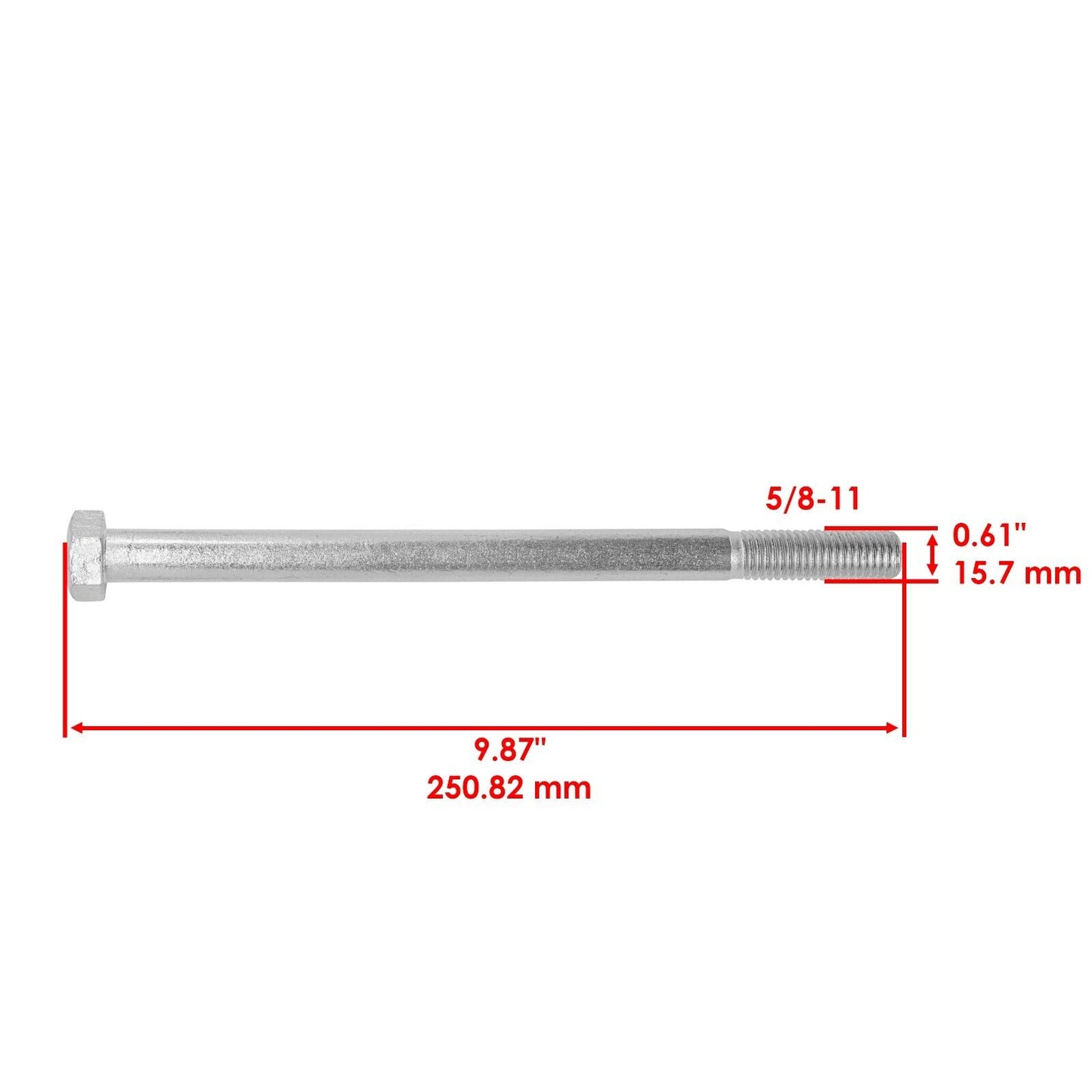 Spindle Blade Bolt For Scag SCR48-27 SCR52-25 Cougar 48" 52" Zero-Turn Mower 3x