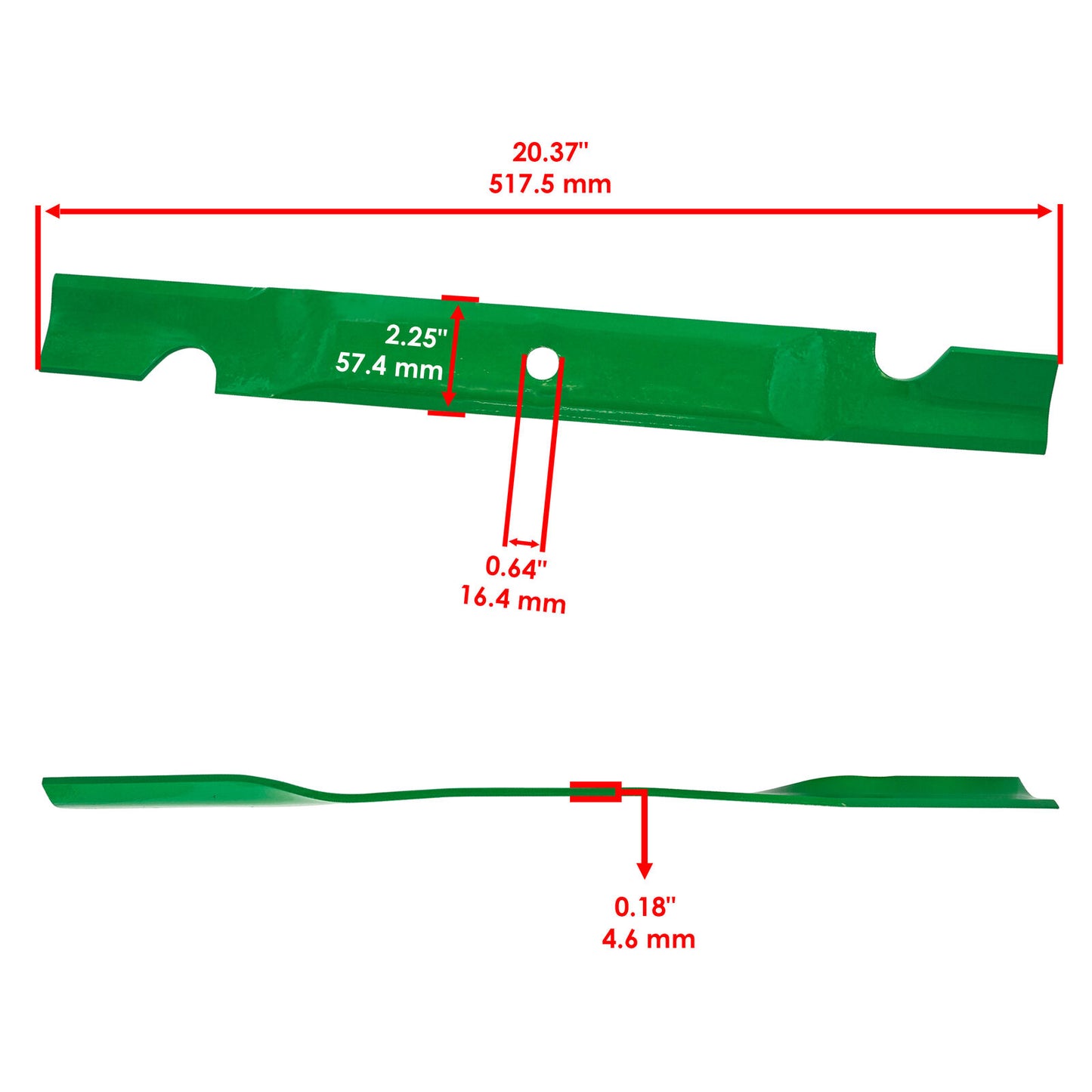 038-6060-00 50-2814 Deck Blade For Bad Boy ZT AOS Maverick Revolt For Windsor