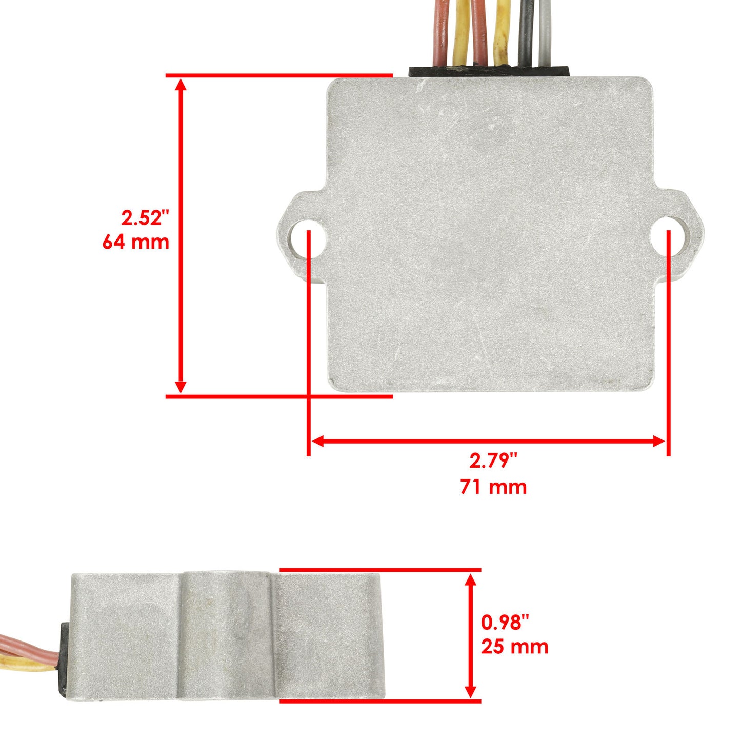 883071T1 Regulator Rectifier for Mercury Marine 25 25Hp 4-Stroke 1999-2006