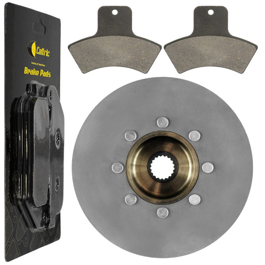 Rear Brake Disc Rotor w/ Brake Pads fits Polaris Sportsman 335 1999 2000