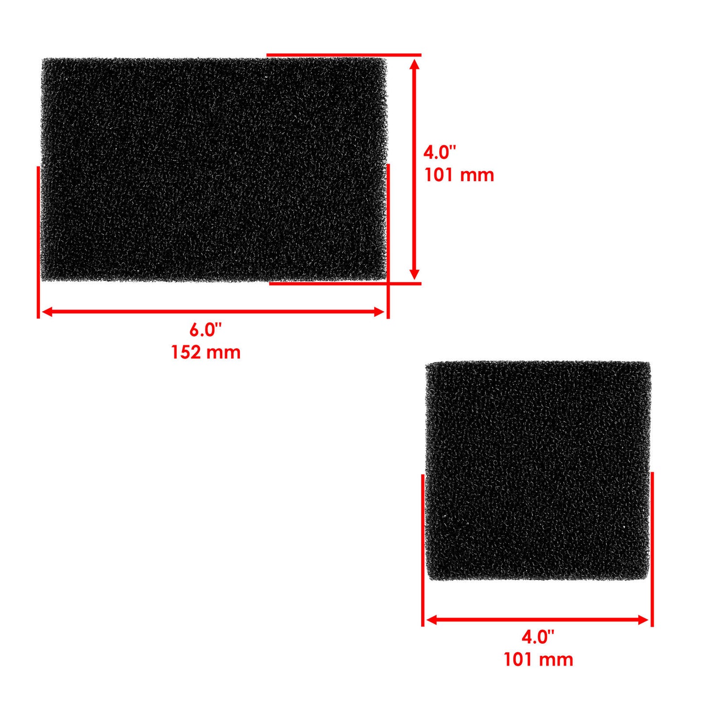 Caltric Intake Air Filter For Polaris Ranger 700 4X4 6X6 2006 2007-2009