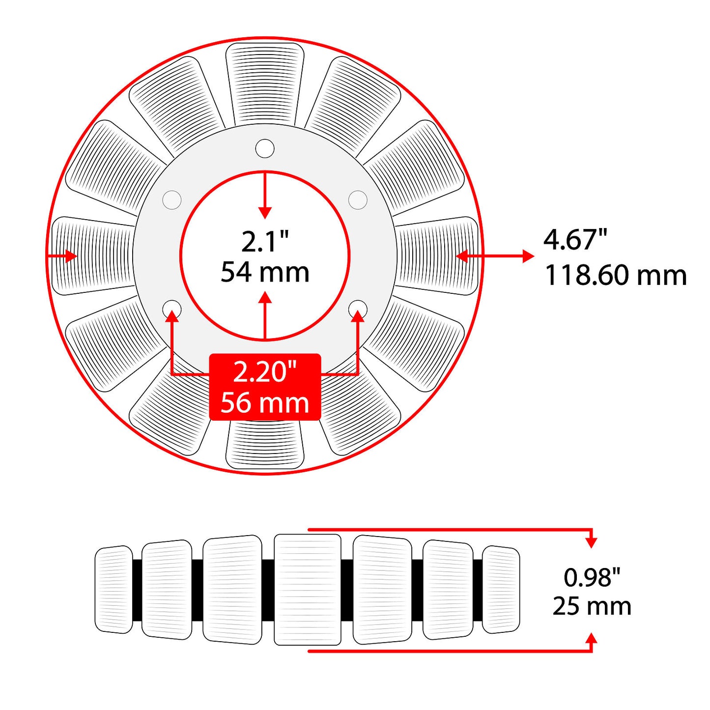 Stator for Suzuki 400 LTA400 LT-A400 2X4 Eiger 2002-2007 Atv New