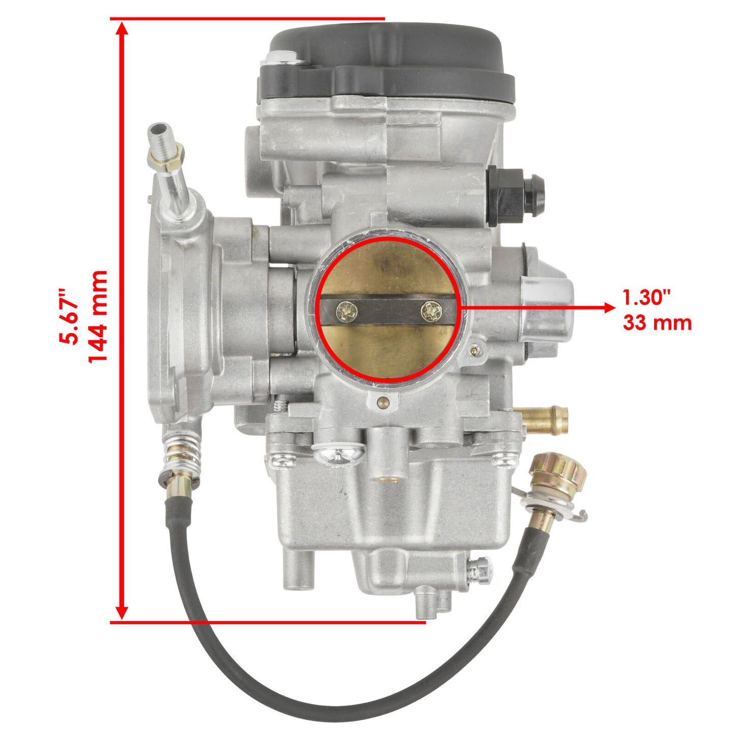 Carburetor for Yamaha Big Bear 400 2X4 4X4 YFM400 2000-2006 New Carb