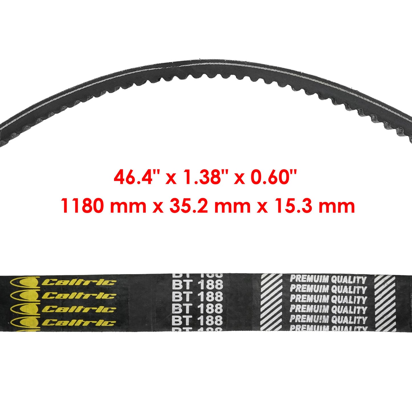 Caltric Drive Pulley Belt For Ski-Doo Expedition TUV V800 4-TEC 2009