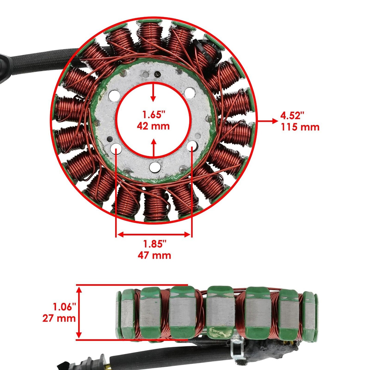 Stator & Gasket for Honda CBR954RR CBR 954Rr 954Cc 2002 2003 Magneto & Gasket