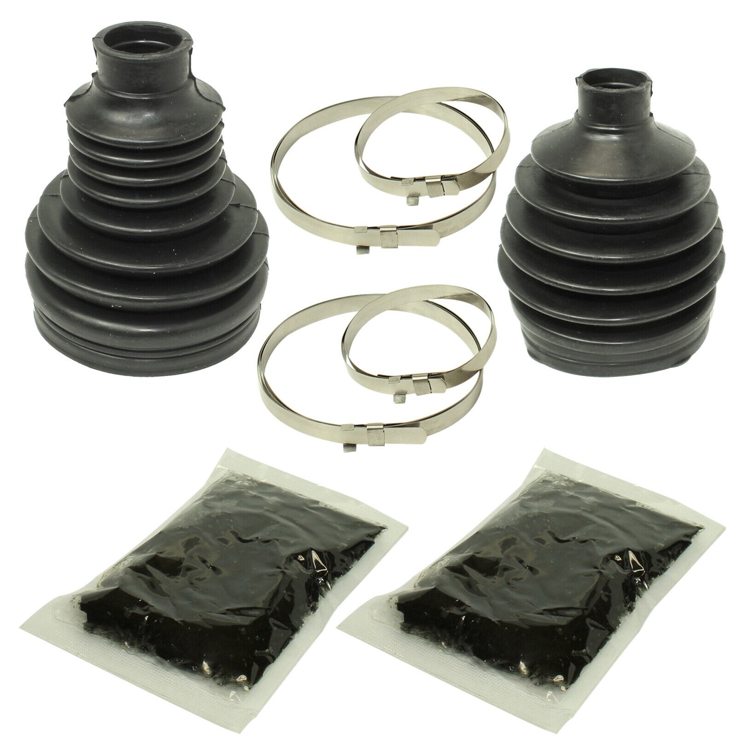 Rear Axle Outer Inner CV Boot Kit for Polaris RZR S 800 EFI 2011-2014