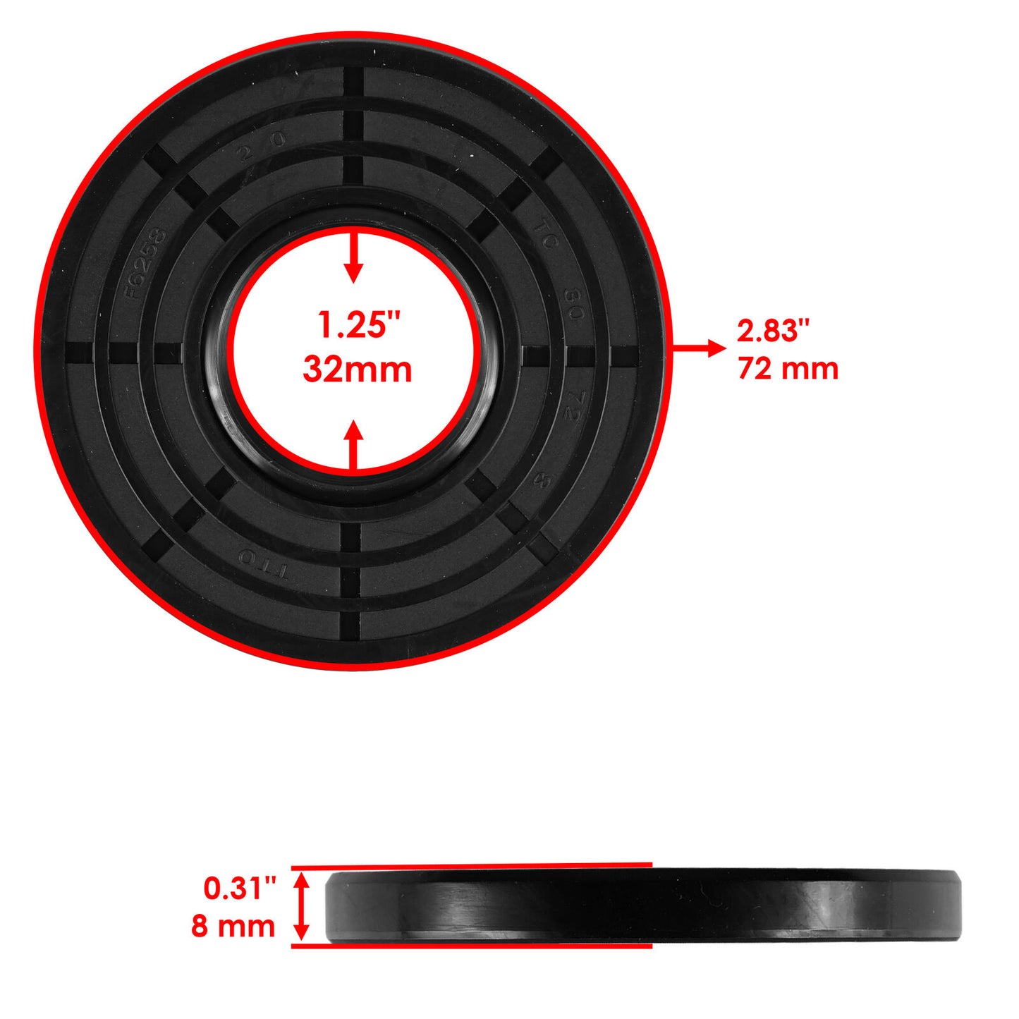 Front Differential Seal & O Ring For Polaris RZR XP 1000 HL Premium 2021-2023