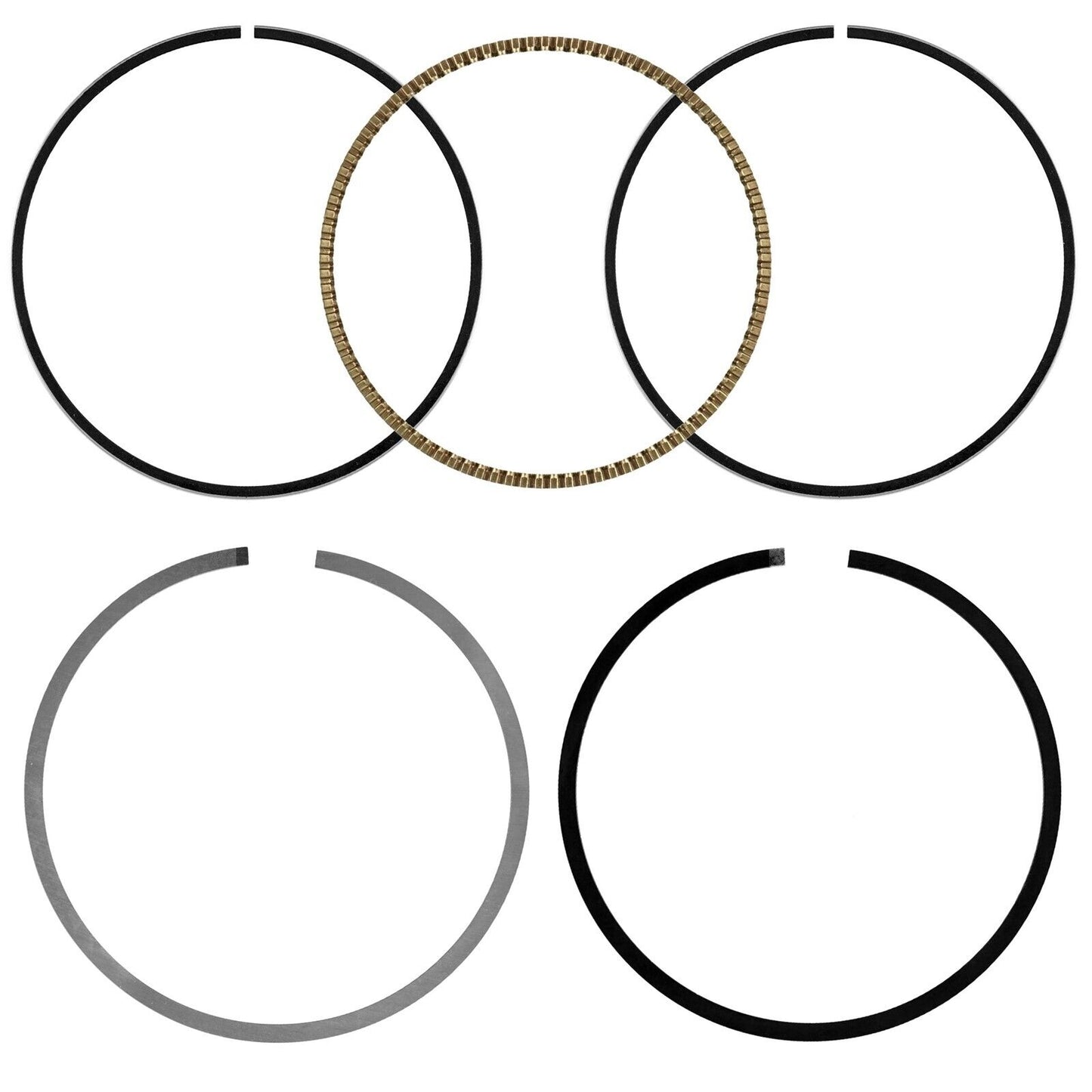 Caltric Piston Rings For Polaris Ranger XP 900 ALL OPTIONS 2013-2019 SidexSide