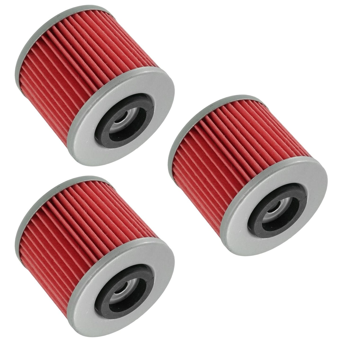 for Yamaha YFM600 Grizzly 600 1998 1999 2000 2001 Oil Filter 3-Pack