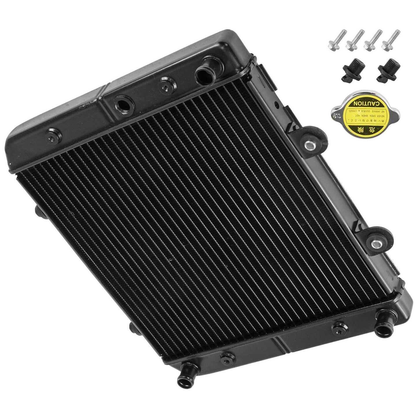 Caltric Radiator for Polaris 1240520 1240305 1240152 1241477 Radiator ATV