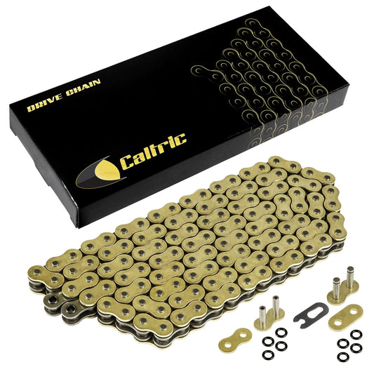 O-Ring Drive Chain for Kawasaki ZX636 Ninja ZX6R ZX-6R 2003 2004 Golden