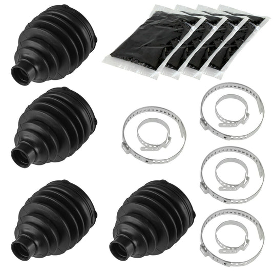 2 Front Axle Inner Outer CV Boot Kit for Polaris Sportsman 800 EFI 2007-2010