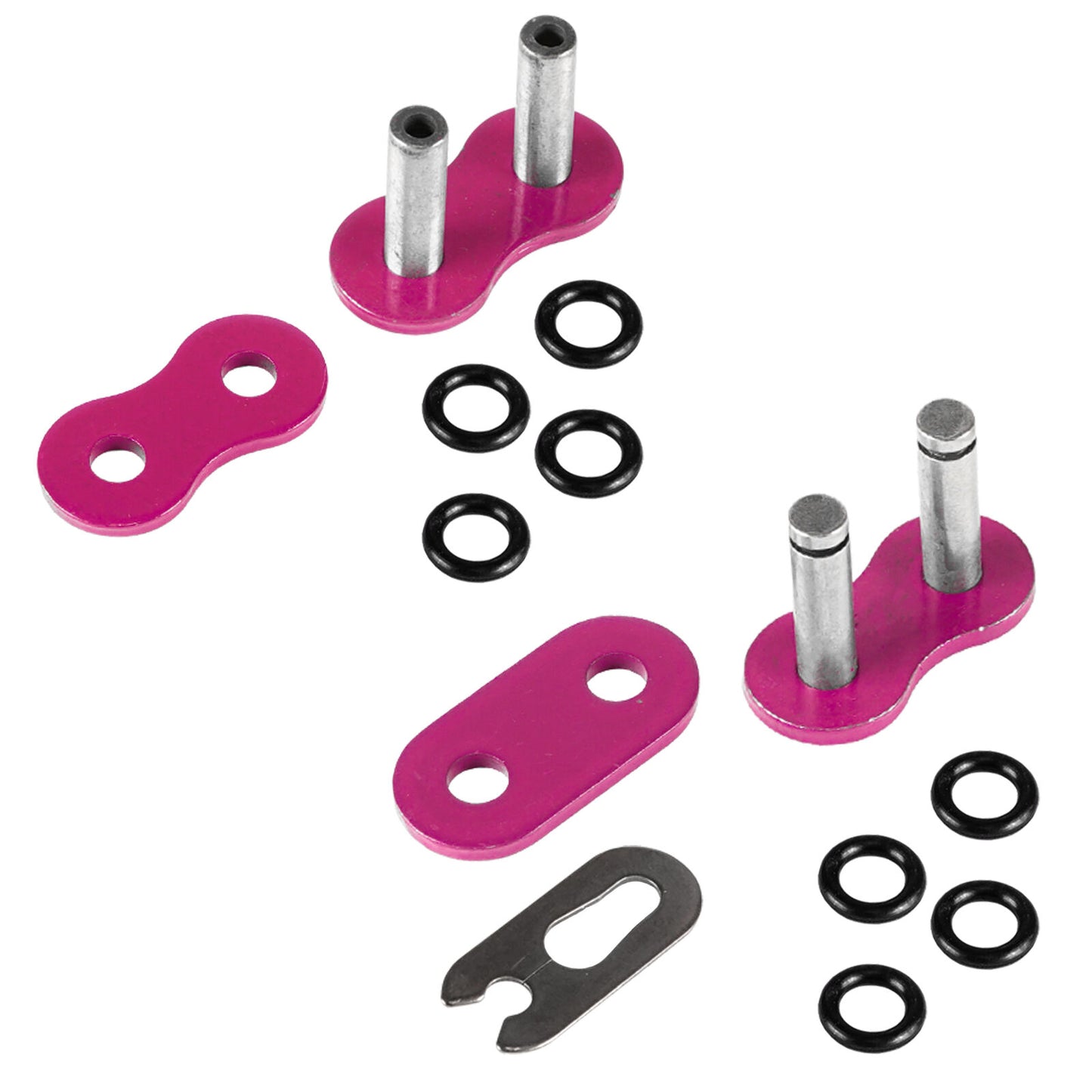 Pink O-Ring Drive Chain for Kawasaki ZX636 Ninja ZX6R ZX-6R 2005 2006