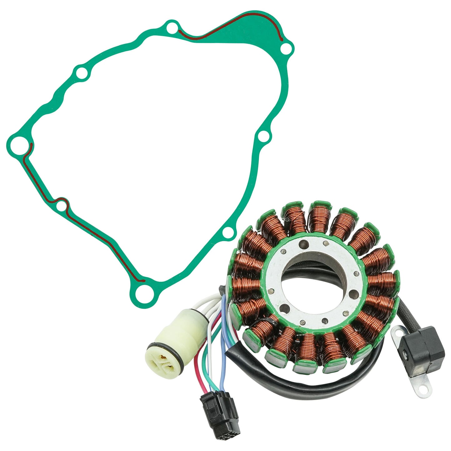 Stator & Gasket for Yamaha Bear Tracker 250 YFM250X 2001 2002 2003 2004 Atv New