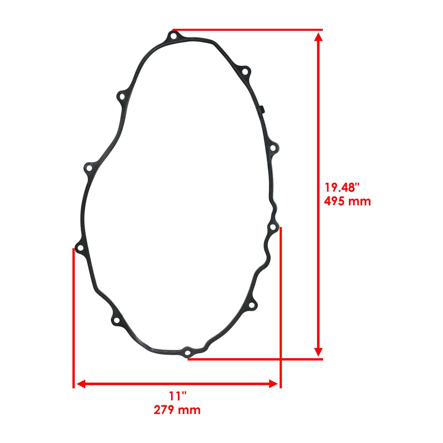 Outter Belt Cover Gasket for Suzuki 11486-11H00