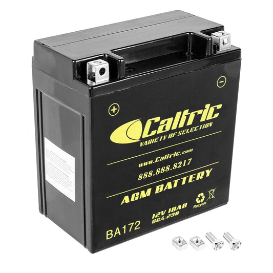 Caltric AGM Battery for Polaris 4012638 4013045 AGM Battery 12Volt 18 Ah