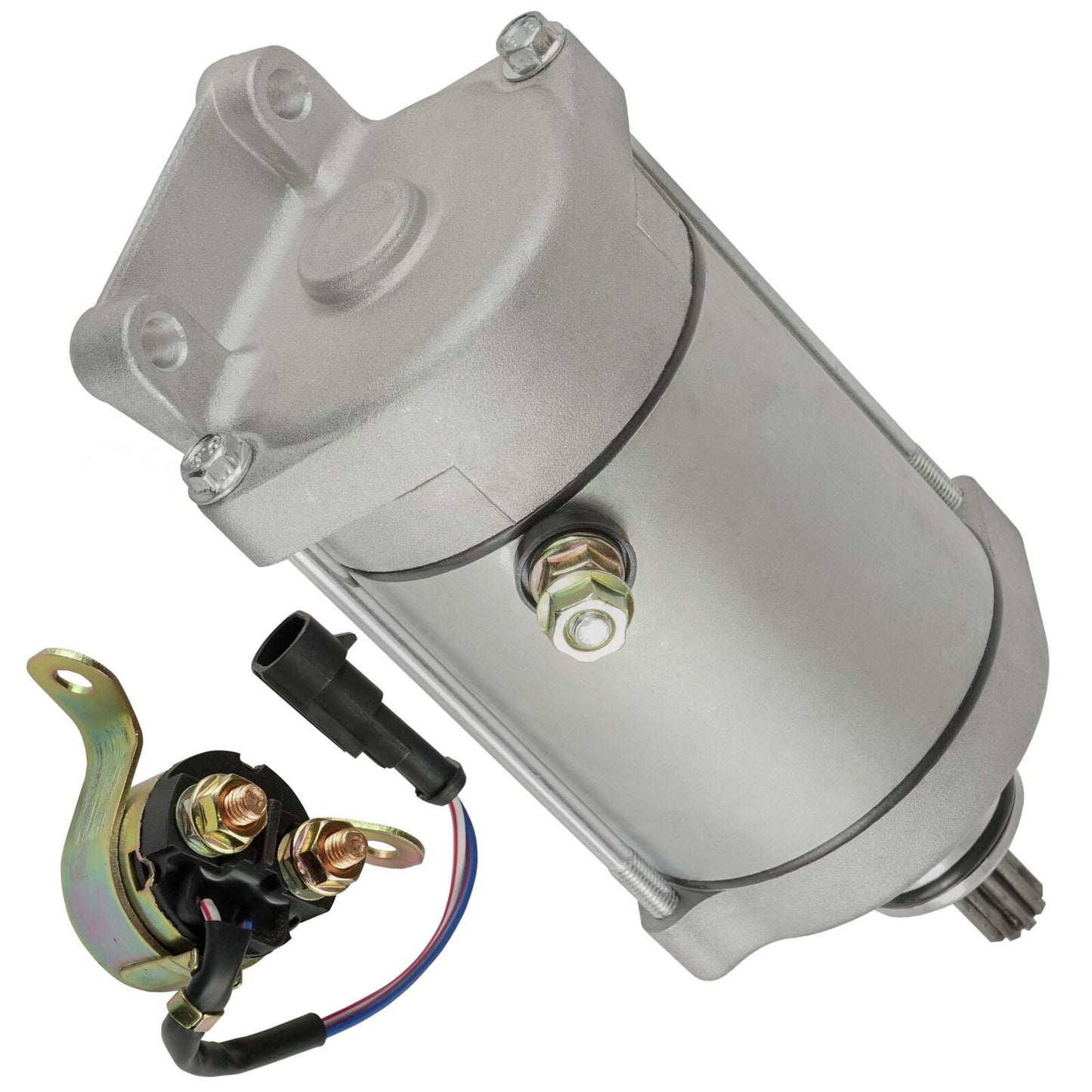 Starter W/ Relay Solenoid for Polaris RZR 4 800 EFI 2010 2011 2012 2013 2014