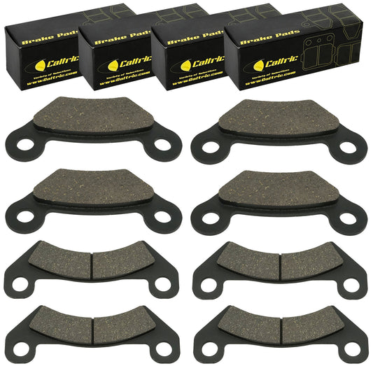 Caltric Front & Rear Brake Pads For John Deere Gator XUV 625i 825i 825E 825M