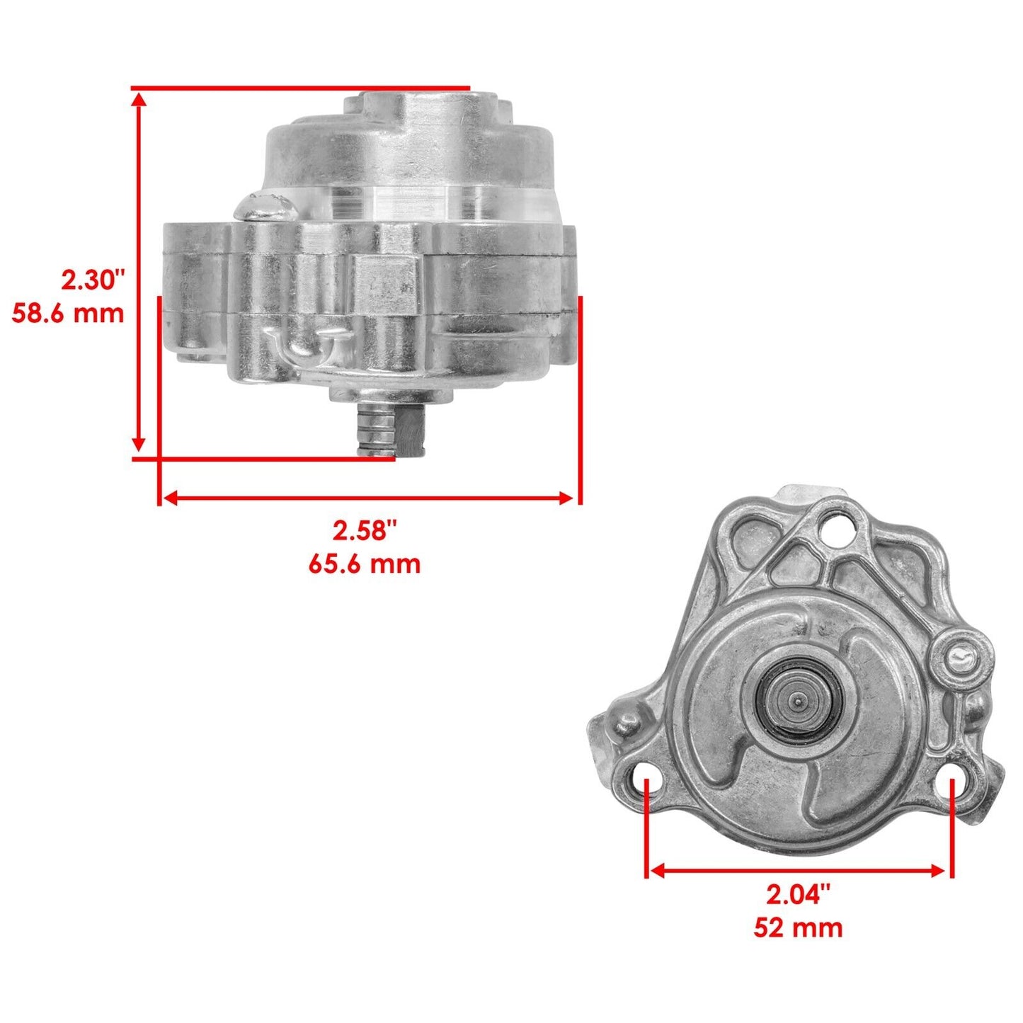 Caltric Oil Pump And Gasket For Yamaha Raptor 700 700R YFM700 YFM700R 2006-2023