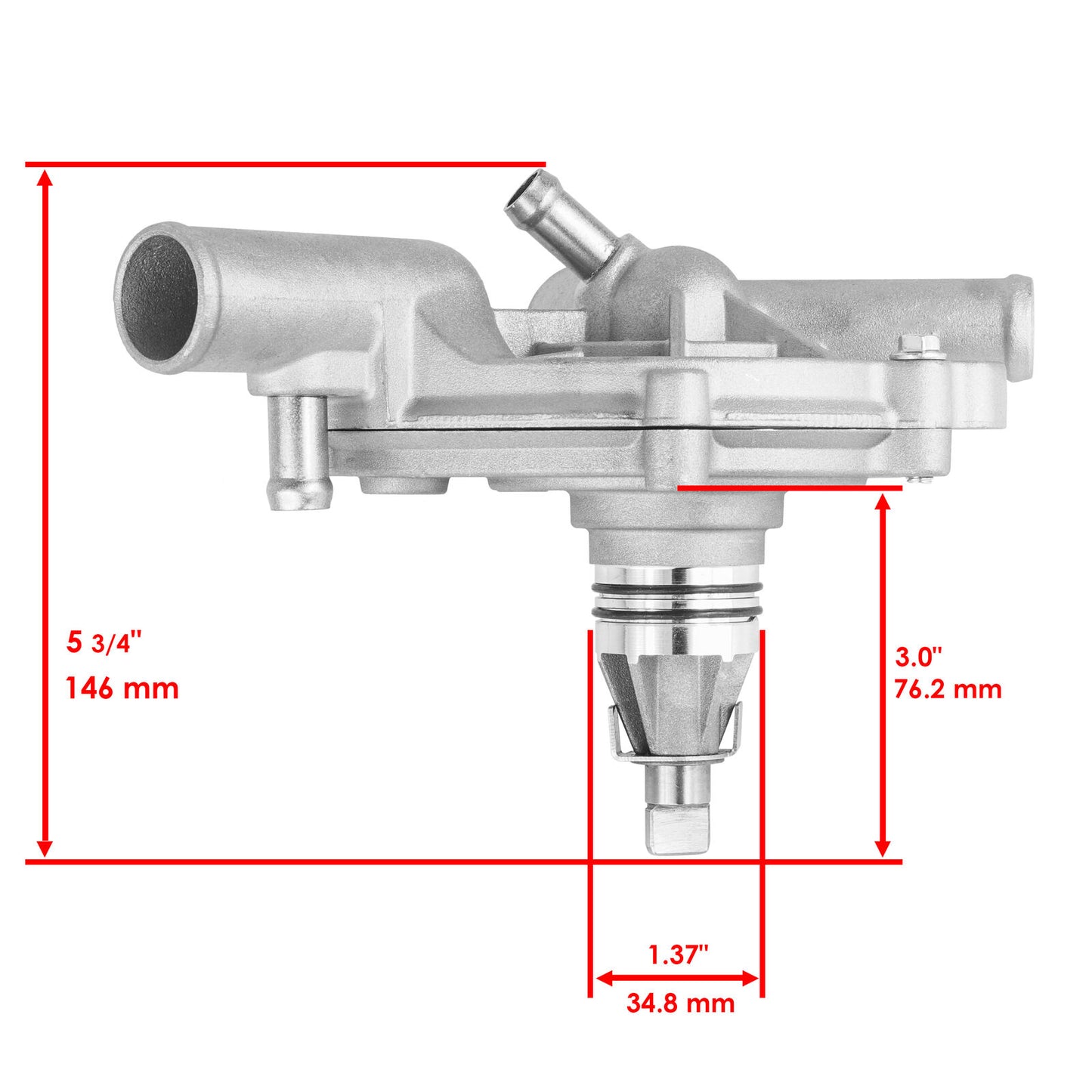 Caltric Water Pump Assembly For Polaris RZR XP 1000 / RZR XP 4 1000 2015-2021