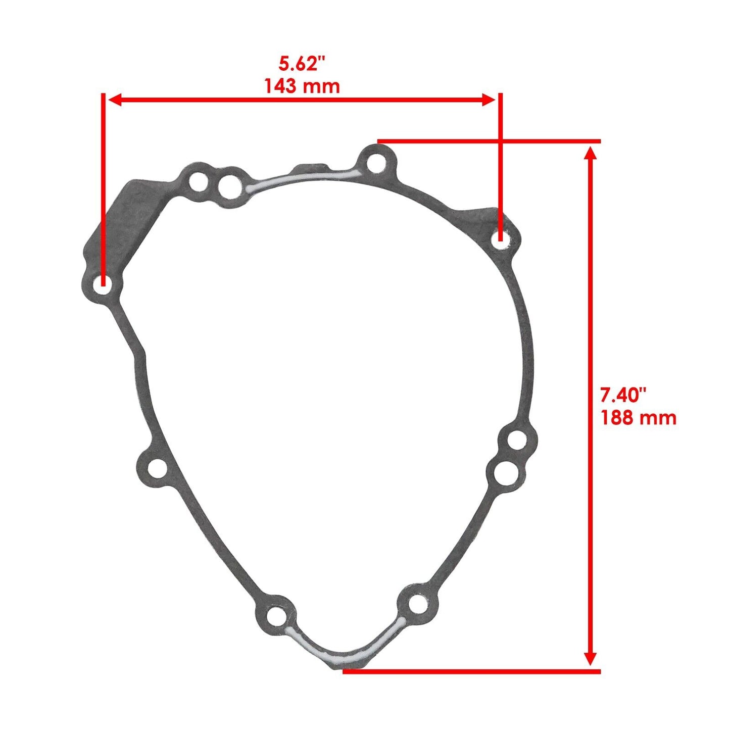 Stator Regulator Rectifier Gasket fits Yamaha YZF-R1 YZFR1 2009 2010 2011 - 2014