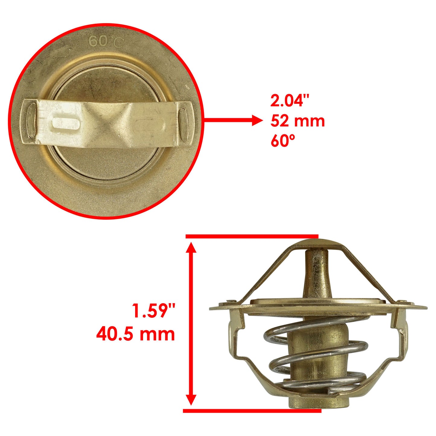 Thermostat for Kawasaki Ninja Ninja ZX-9R ZX900 1994-2003