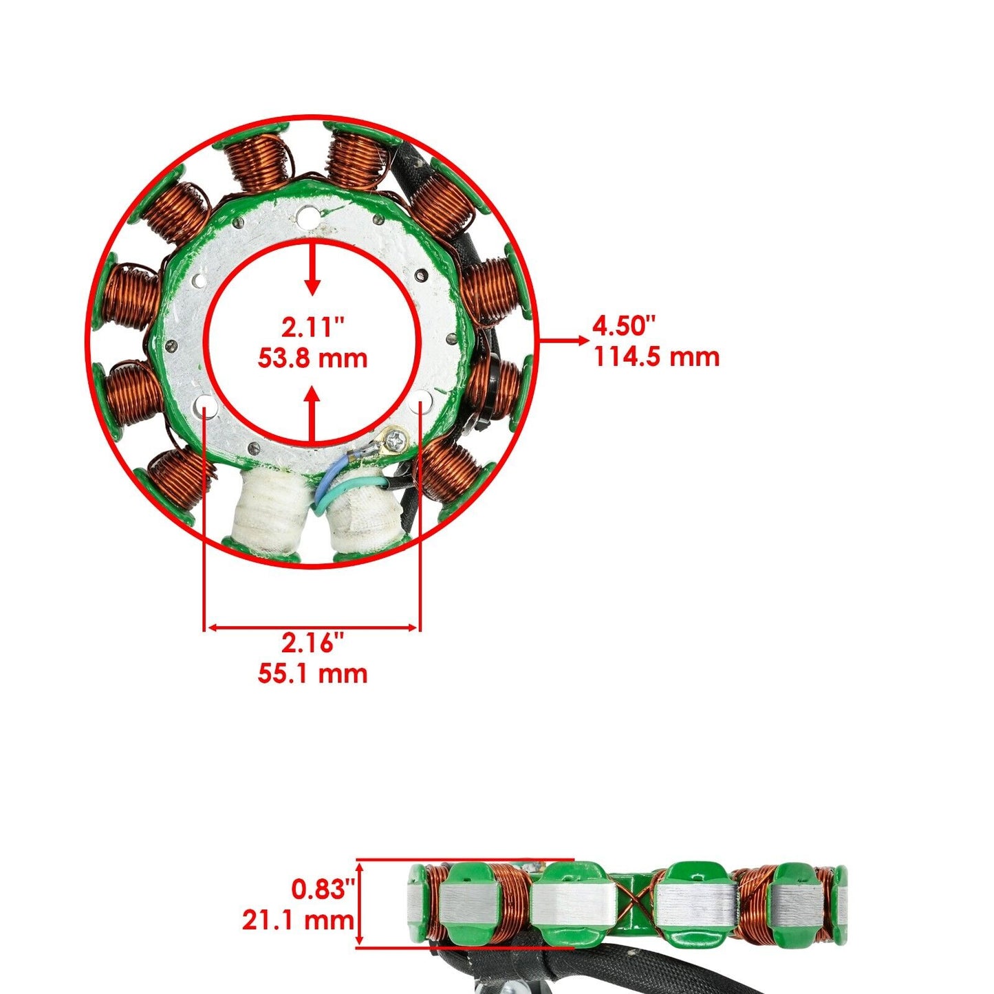 Stator & Gasket for Honda TRX400EX TRX 400 Ex Sportrax 1999-2008 Magneto New