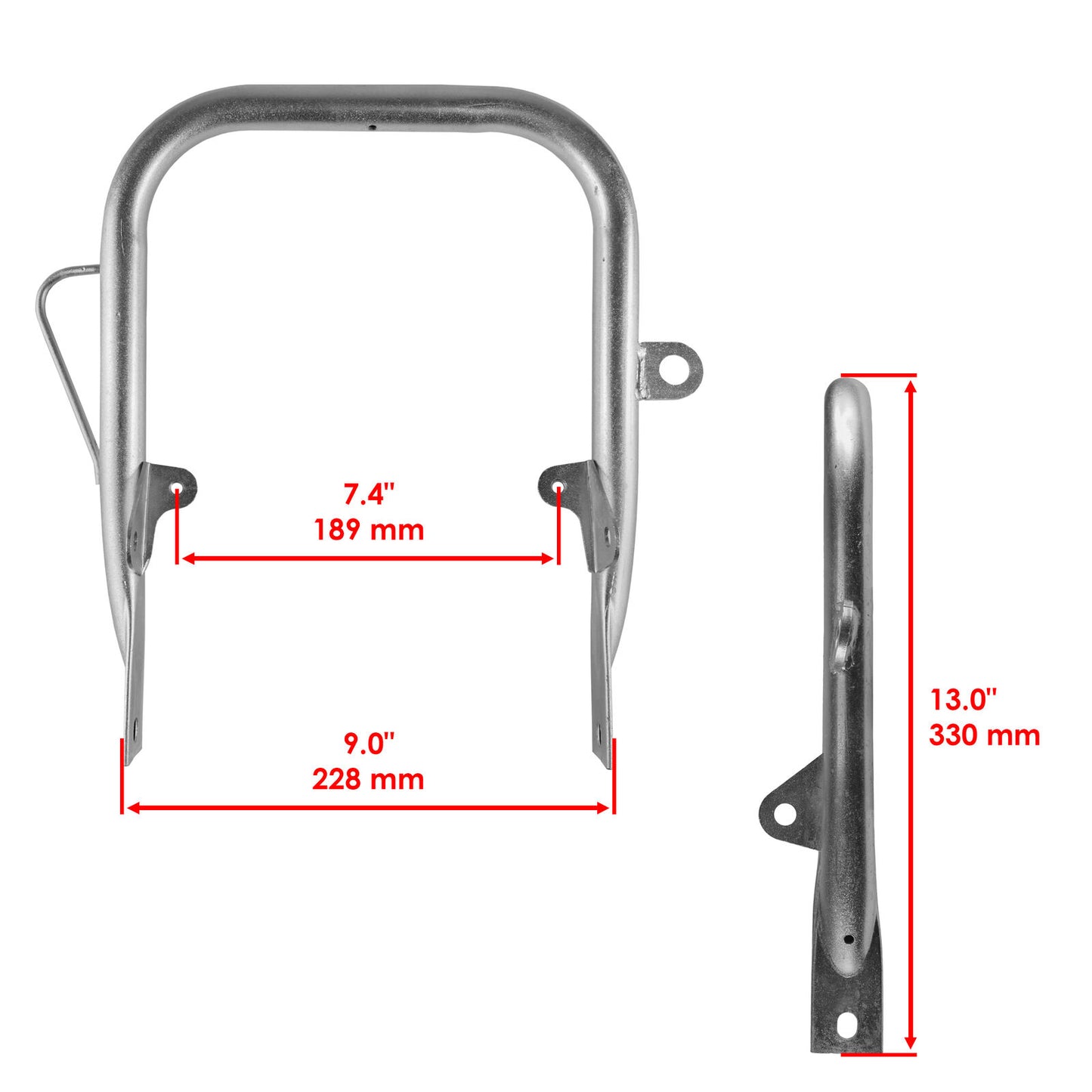 Rear Bumper Carry Grab Bar fits Yamaha Warrior 350 YFM350X 1995 1996 1997 - 2004