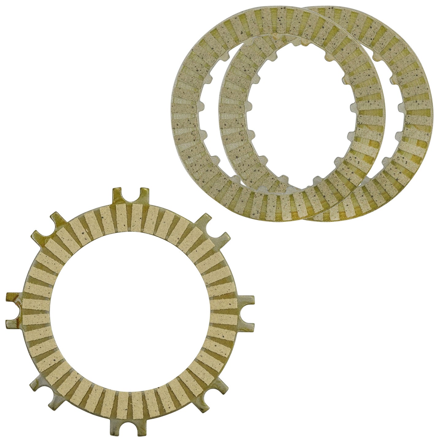 Caltric 22201-GW8-681 / 22331-GW8-681 Clutch Friction Plates Kelvar for Honda