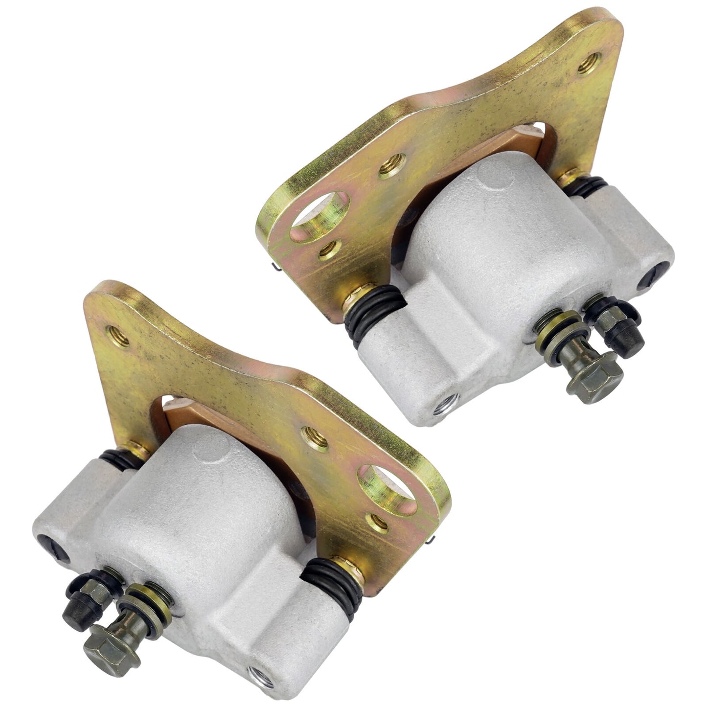 Front Left Right Brake Caliper w/ Pads for Polaris Sportsman 700 2005 2006 2007