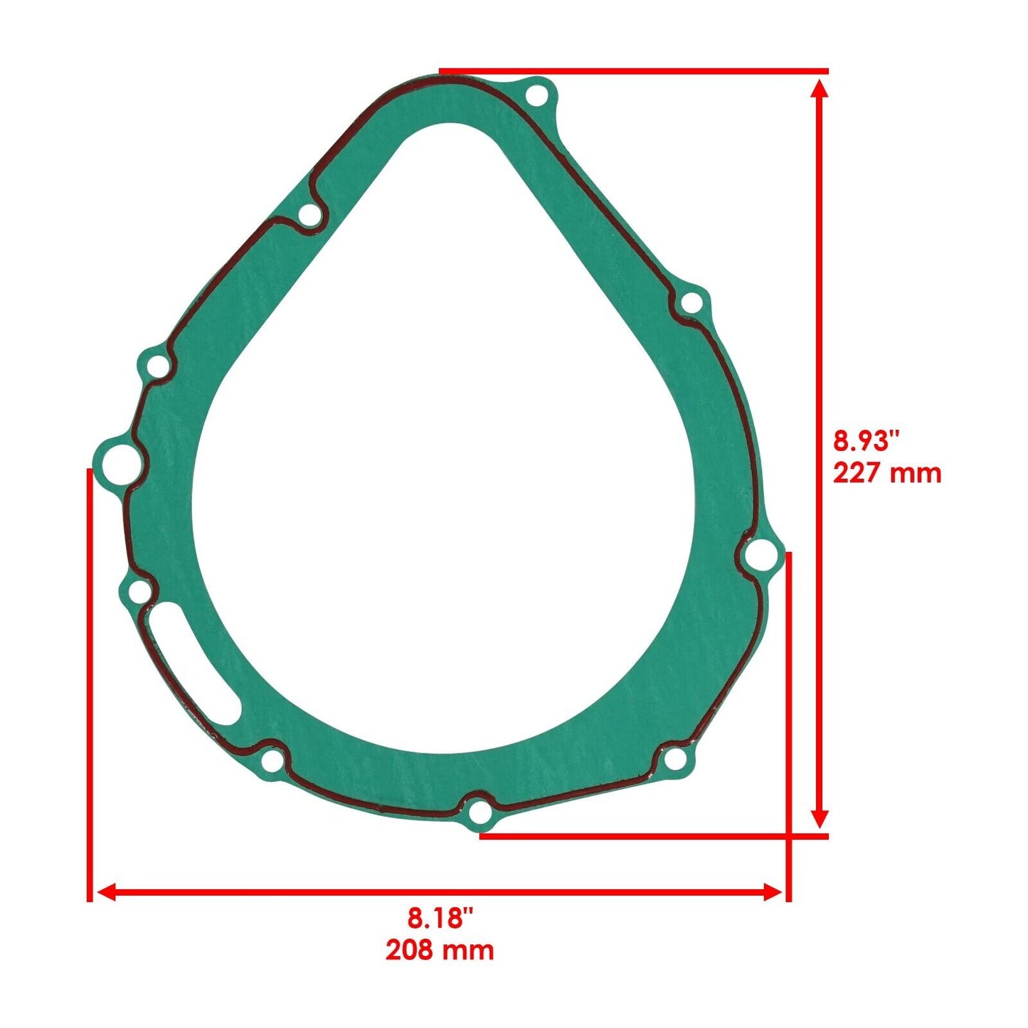 Stator Crankcase Cover Gasket for Suzuki Marauder 800 VZ800 1997-2004