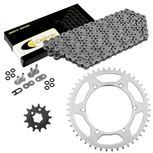 Steel O-Ring Drive Chain & Sprocket Kit for Kawasaki KDX220R A4-A12 1997-2005