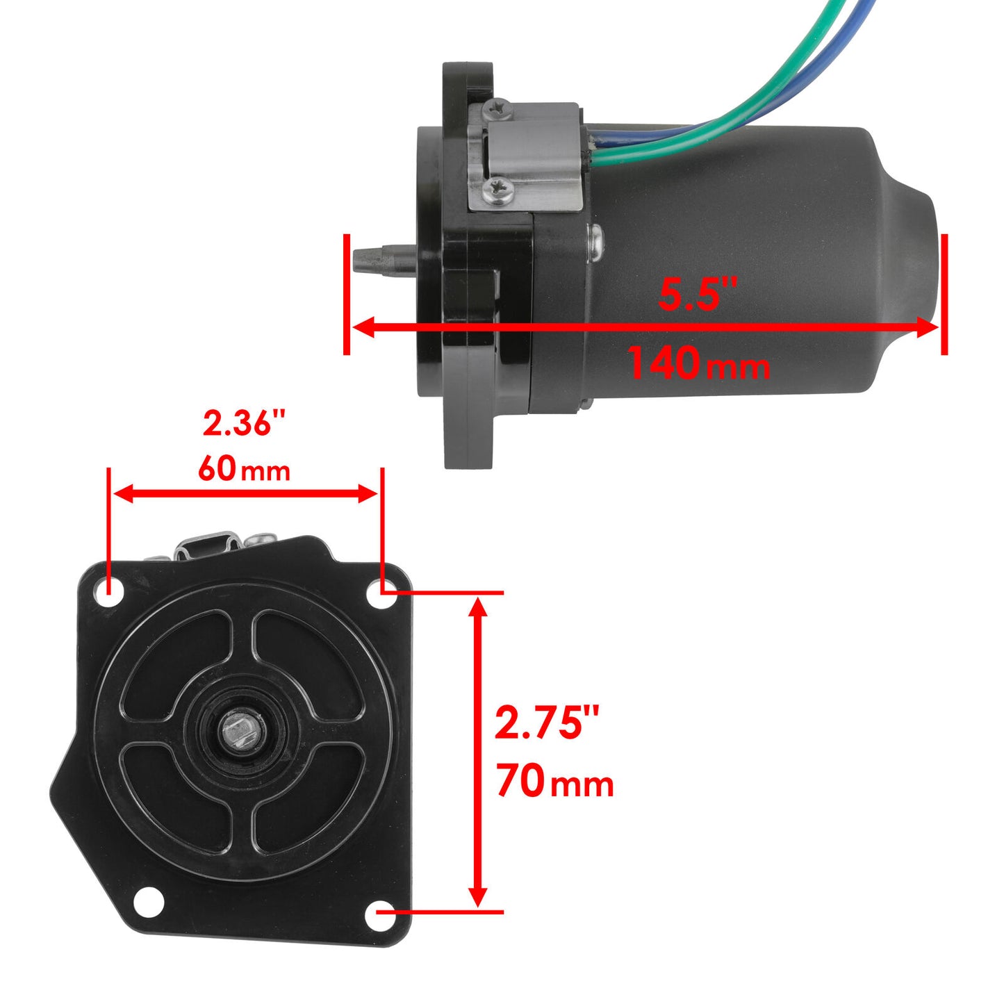 Power Tilt Trim for Yamaha F75 75 / F90 90 HP 2005-2008 6D8-43880-09-00 TRM0092