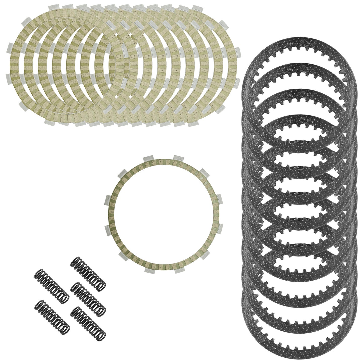 Clutch Friction Plates kit for Kawasaki Vulcan 1700 Voyager VN1700 ABS 2010-2023