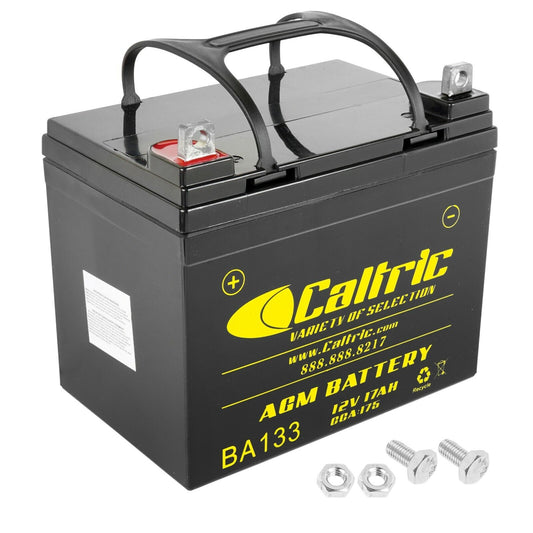 Caltric AGM Battery for Yamaha Viking VI YXC700 2015 2016 2017 2018 2019 2020