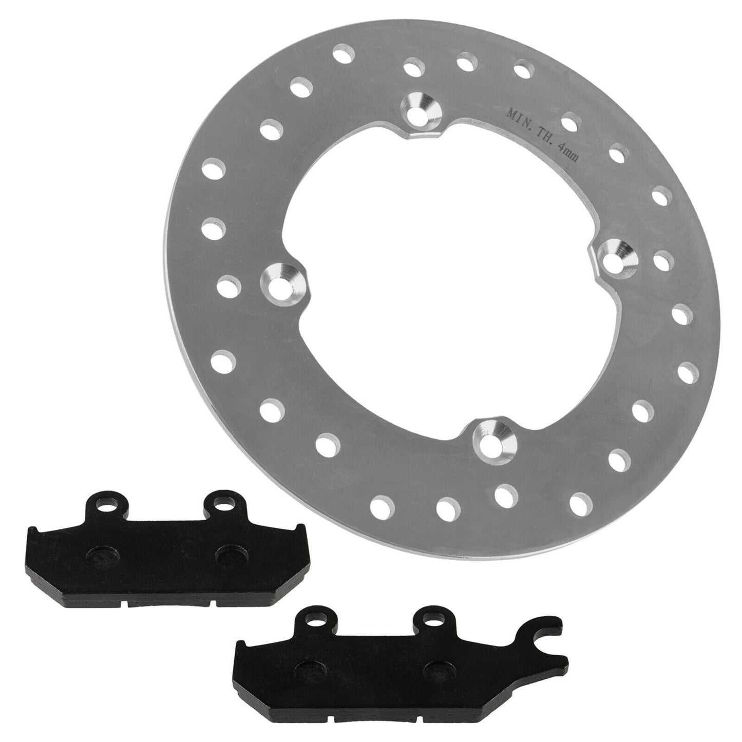 Front/R Brake Disc with Brake Pads for Can-Am Commander 1000R/Max 800R 2018-2020