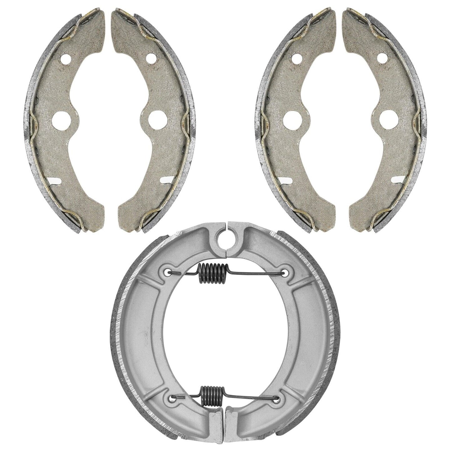 Front & Rear Brake Shoes for Yamaha Kodiak 400 YFM400FW 1993 1994 95 96 97 1998